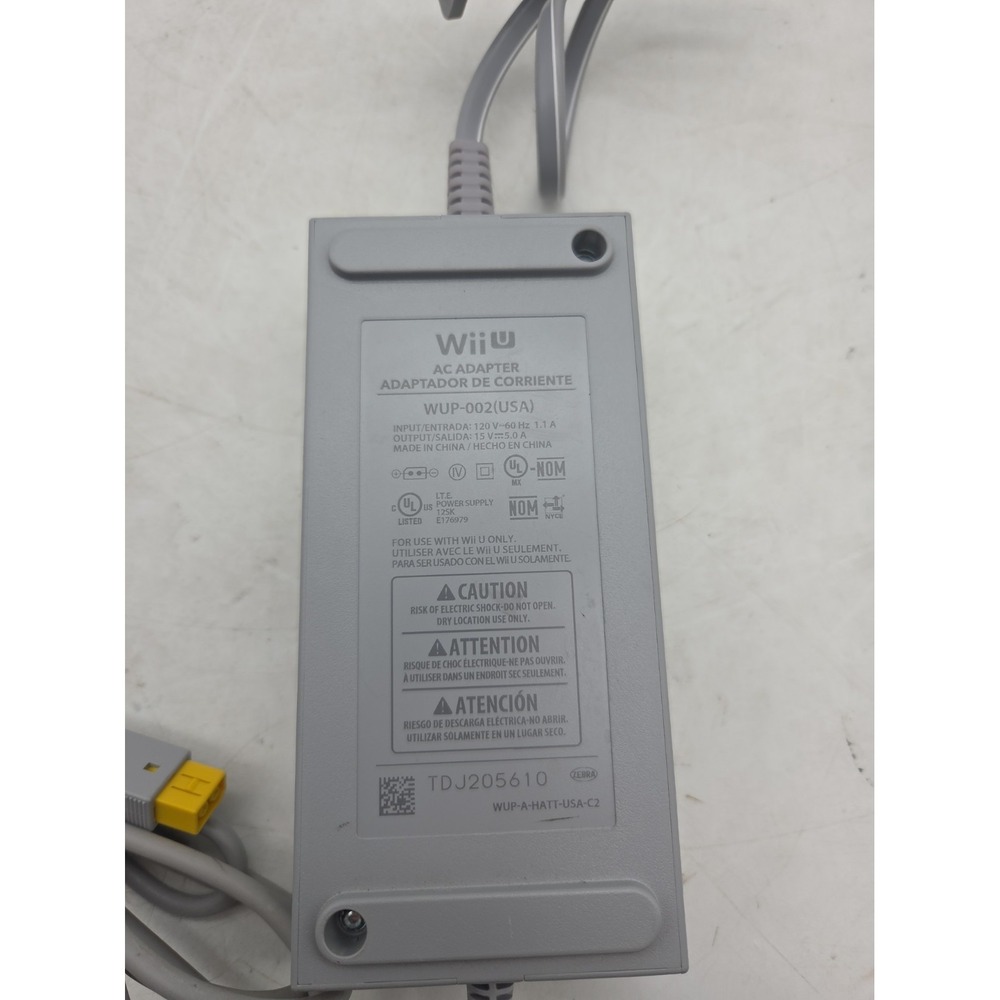 Nintendo WUP-002 AC Power Adapter for Wii U Console OEM - TESTED WORKING - Picture 4 of 5